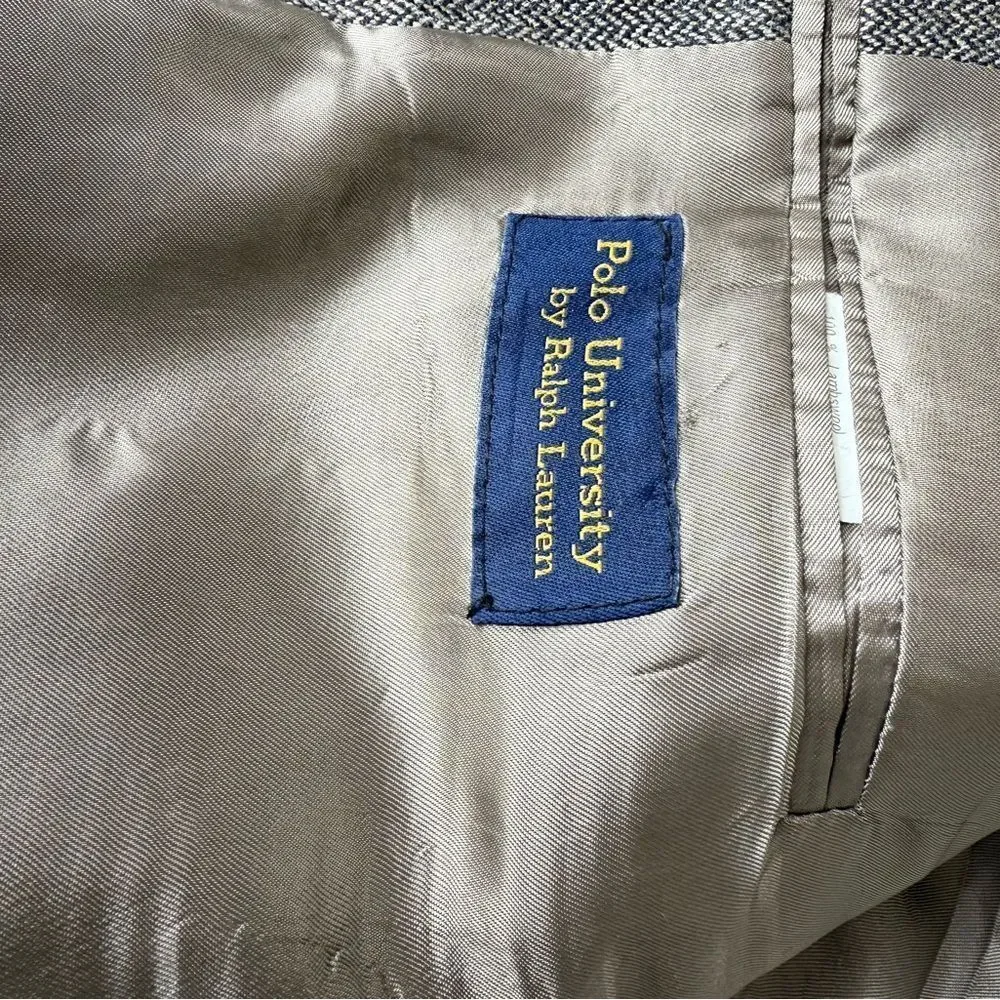 Vintage Ralph Lauren University 100% Lambswool Blazer